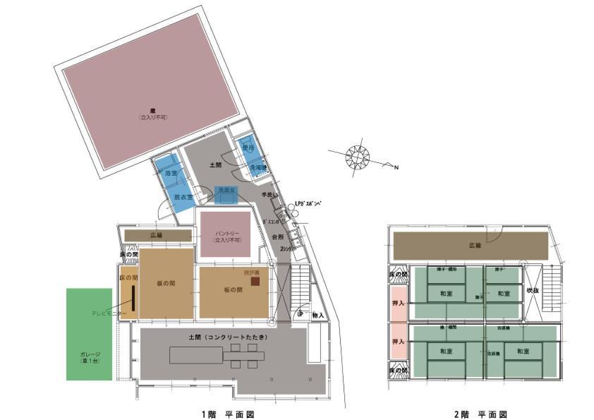 囲炉裏町家guesthouse Fujita 一棟貸切 Villa 無料駐車場 Hakusan Екстер'єр фото
